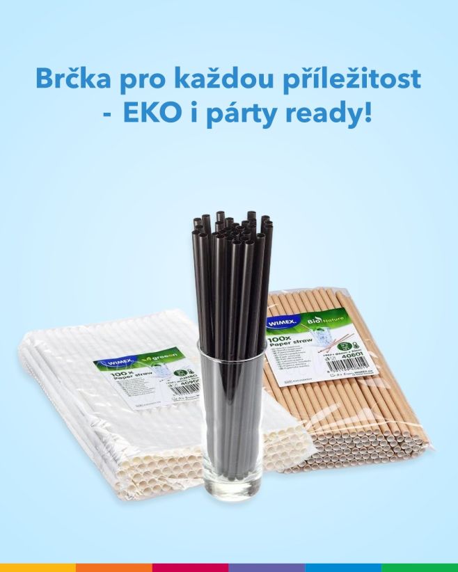 🍹 Připravujete párty, dětskou oslavu nebo prostě jen máte rádi vychlazený drink stylově? U nás najdete brčka pro každou...