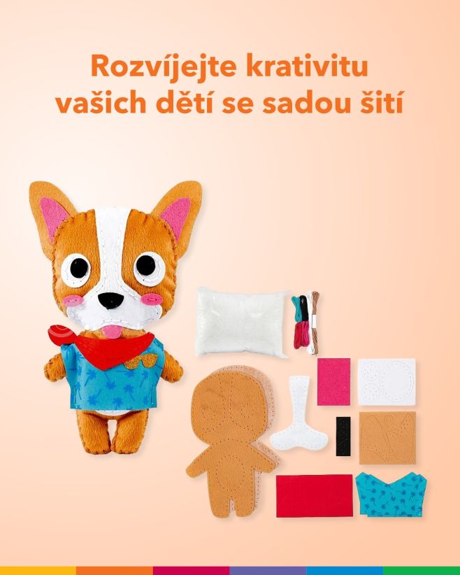✂️ Rozvíjejte kreativitu vašeho dítěte! 🎨✨ Sada Avenue Mandarine – dětské šití Couz’IN je ideální způsob, jak seznámit...